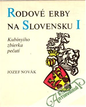 Obal knihy Rodové erby na Slovensku I-II.