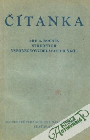 Čítanka pre 3. ročník SŠ - Bunčáková Viera