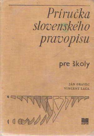 Obal knihy Príručka slovenského pravopisu