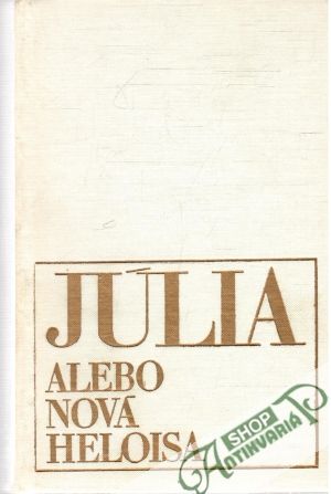 Obal knihy Júlia alebo Nová Heloisa