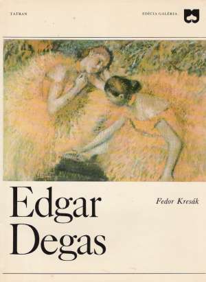 Obal knihy Edgar Degas