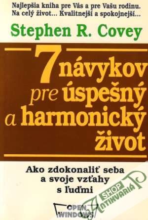 Obal knihy 7 návykov pre úspešný a harmonický život