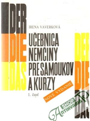 Obal knihy Učebnica nemčiny pre samoukov a kurzy 1. časť