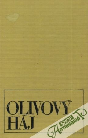 Obal knihy Olivový háj