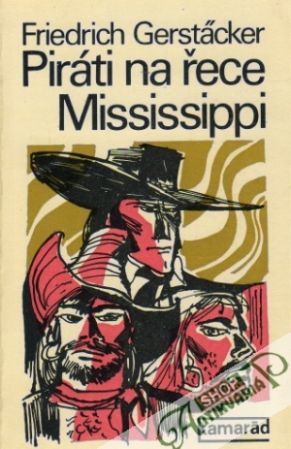 Obal knihy Piráti na řece Mississippi