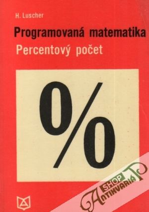 Obal knihy Programovaná matematika, Percentový počet