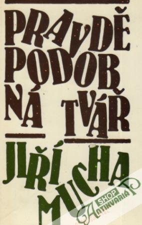 Obal knihy Pravdě podobná tvář