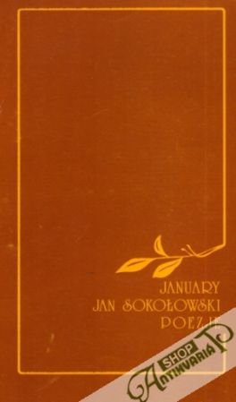 Obal knihy Poezje