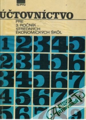 Obal knihy Účtovníctvo pre 3.ročník SEŠ