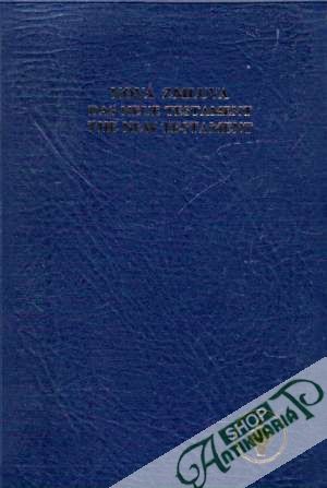 Obal knihy Nová zmluva Nášho Pána a Spasiteľa Ježiša Krista