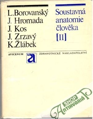 Obal knihy Soustavná anatomie člověka II.