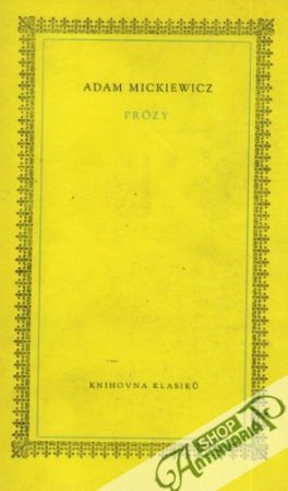 Obal knihy Prózy