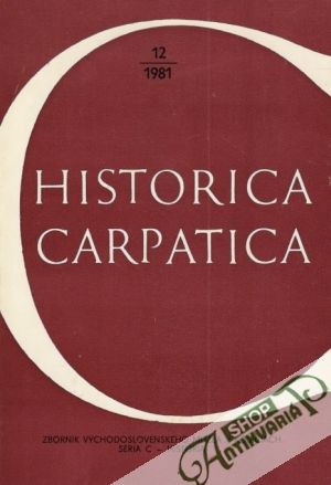 Obal knihy Historica Carpatica 12/1981