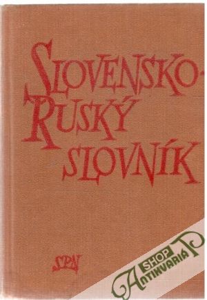 Obal knihy Slovensko - ruský slovník