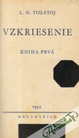 Vzkriesenie /I.- II./ - Tolstoj Lev Nikolajevič