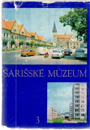 Obal knihy Šarišské múzeum 3.