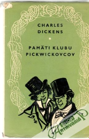 Obal knihy Pamäti klubu Pickwickovcov