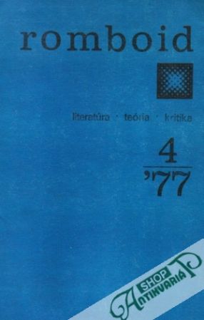 Obal knihy Romboid 4/1977