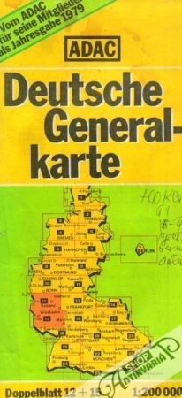 Obal knihy Deutsche Generalkarte