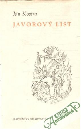 Obal knihy Javorový list