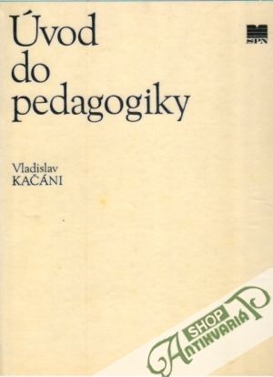 Obal knihy Úvod do pedagogiky