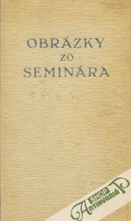 Obal knihy Obrázky zo seminára