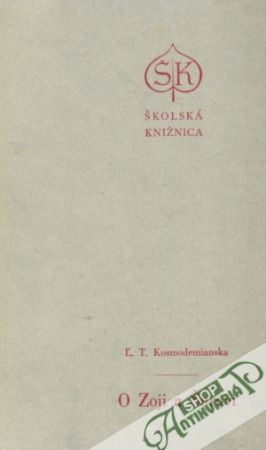 Obal knihy O Zoji a Šurovi