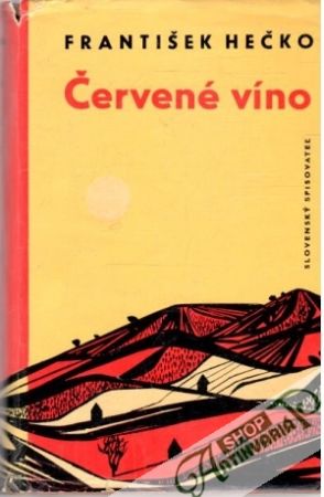 Obal knihy Červené víno