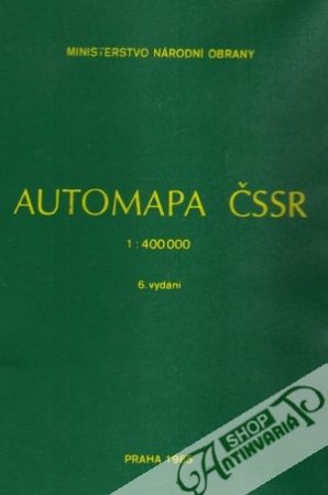 Obal knihy Automapa ČSSR