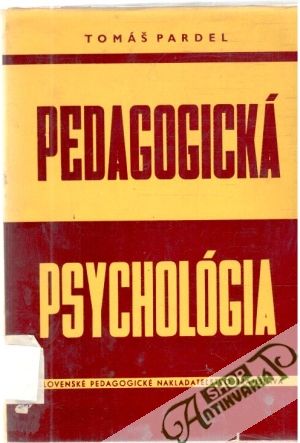 Obal knihy Pedagogická psychológia
