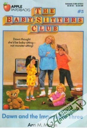 Obal knihy The Baby-Sitters Club - Dawn and the Impossible Three