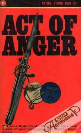 Obal knihy Act of Anger