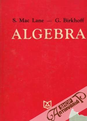 Obal knihy Algebra