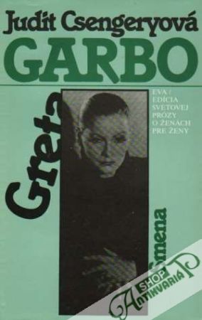 Obal knihy Greta Garbo