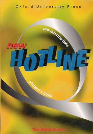 Obal knihy New Hotline Pre-Intermediate - Student´s book