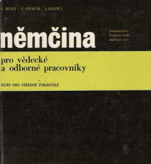 Obal knihy Němčina pro vědecké a odborné pracovníky