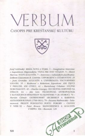 Verbum 1/2001 - Kolektív autorov