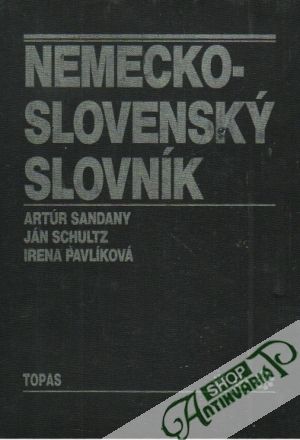 Obal knihy Nemecko - slovenský slovník