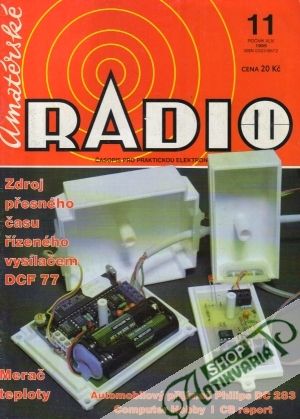 Obal knihy Amatérské radio 11/1995