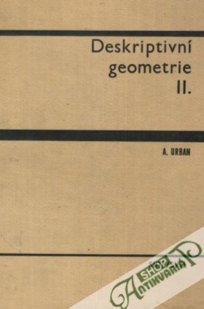 Obal knihy Deskriptivní geometrie II.