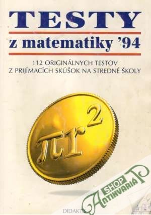 Obal knihy Testy z matematiky ´94