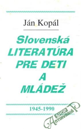 Obal knihy Slovenská literatúra pre deti a mládež