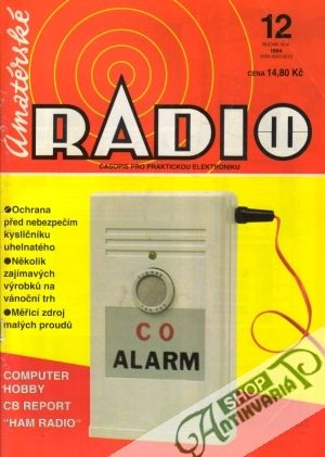 Obal knihy Amatérské radio 12/1994