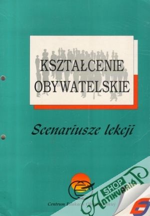 Obal knihy Ksztalcenie obywatelskie - Scenariusze lekcji