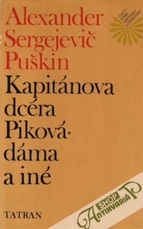 Obal knihy Kapitánová dcéra, Piková dáma a iné