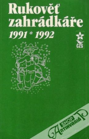 Obal knihy Rukověť zahrádkáře 1991/1992