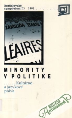 Minority v politike - Plichtová Jana a kolektív