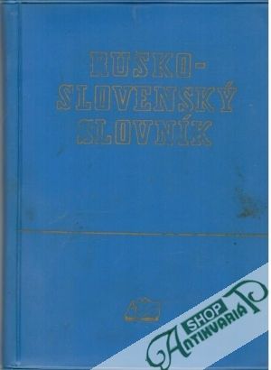 Obal knihy Rusko - slovenský slovník