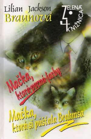 Obal knihy Mačka, ktorá pozná farby, Mačka, ktorá púšťala Brahmsa
