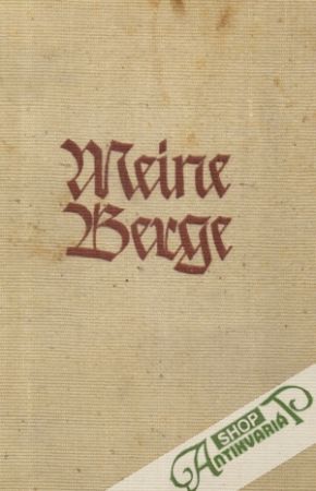 Obal knihy Meine Berge